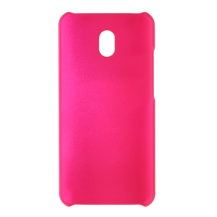 Rubberized PC Hard Protective Casing for Xiaomi Redmi 8A - Rose-3