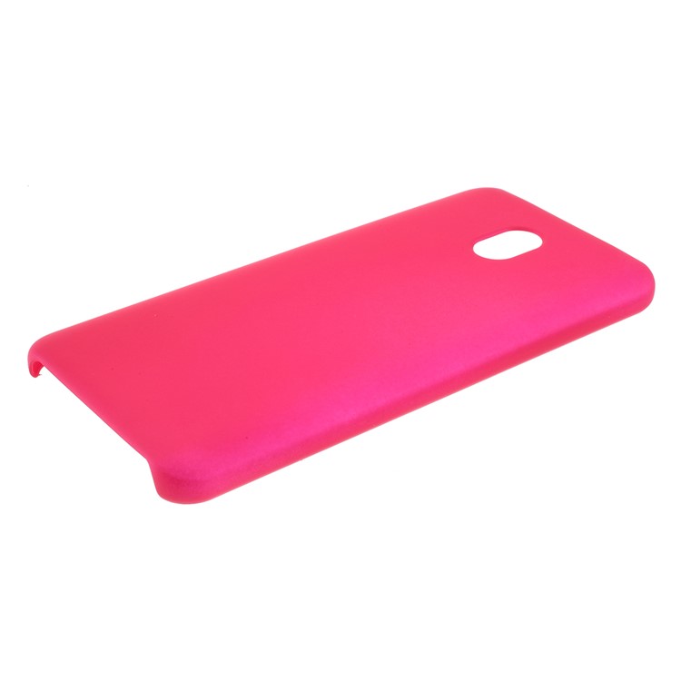 Rubberized PC Hard Protective Casing for Xiaomi Redmi 8A - Rose-4