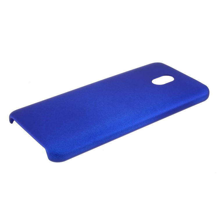 Rubberized PC Hard Protective Casing for Xiaomi Redmi 8A - Dark Blue-4