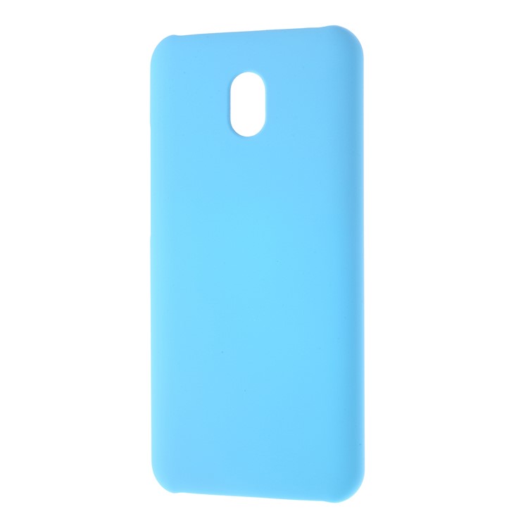 Rubberized PC Hard Protective Casing for Xiaomi Redmi 8A - Baby Blue-2