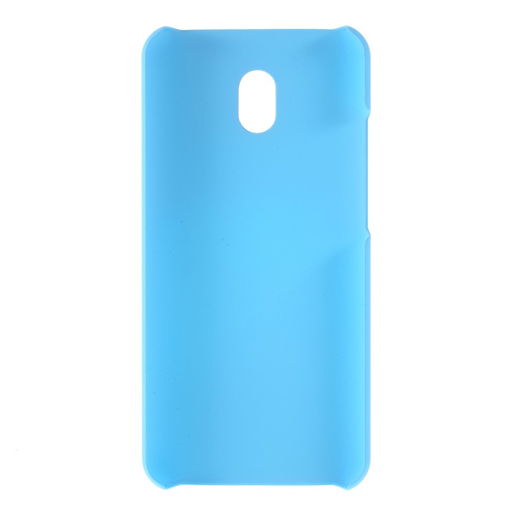 Rubberized PC Hard Protective Casing for Xiaomi Redmi 8A - Baby Blue-3