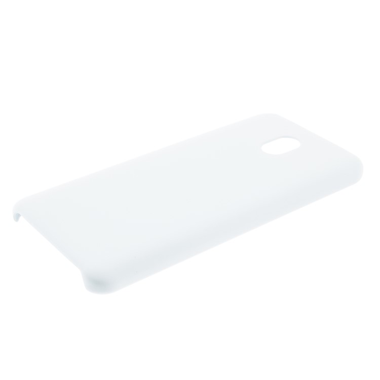 Rubberized PC Hard Protective Casing for Xiaomi Redmi 8A - White-4