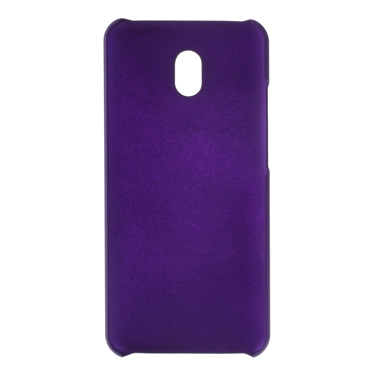 Rubberized PC Hard Protective Casing for Xiaomi Redmi 8A - Purple-3