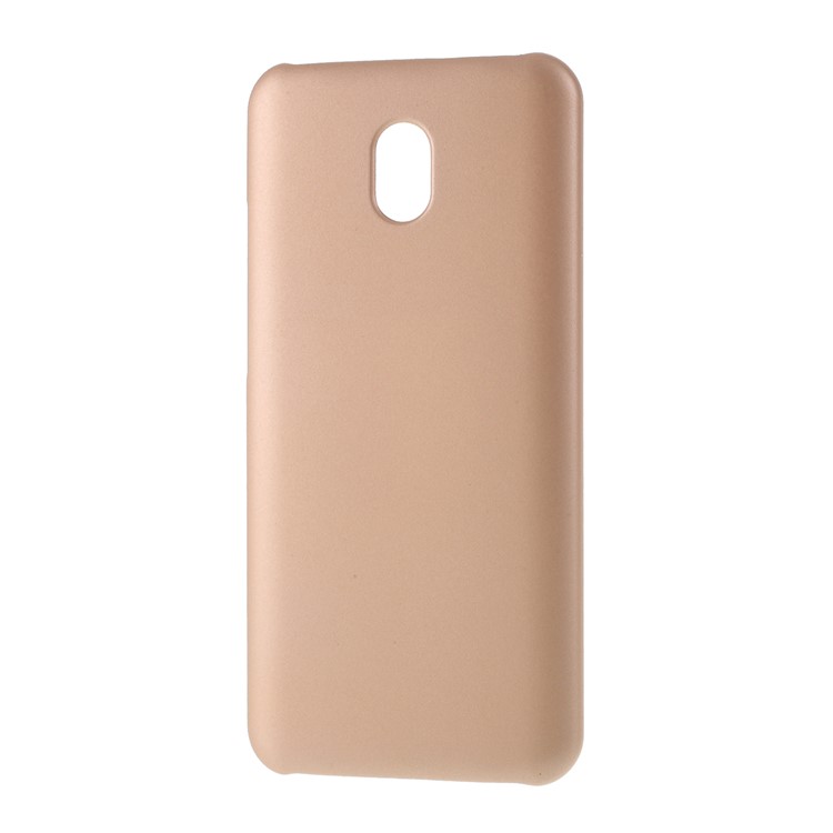 Rubberized PC Hard Protective Casing for Xiaomi Redmi 8A - Gold-2