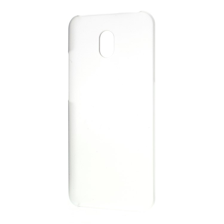 Rubberized PC Hard Protective Casing for Xiaomi Redmi 8A - Transparent-2