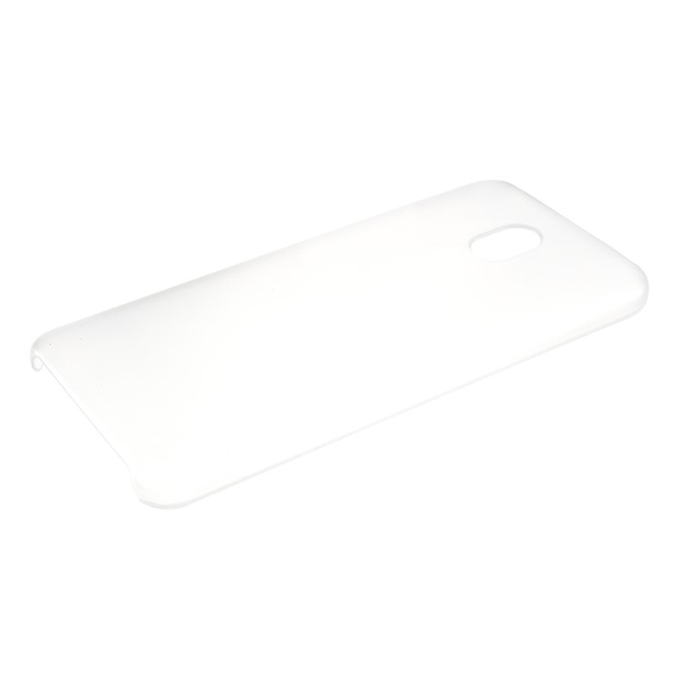 Rubberized PC Hard Protective Casing for Xiaomi Redmi 8A - Transparent-4