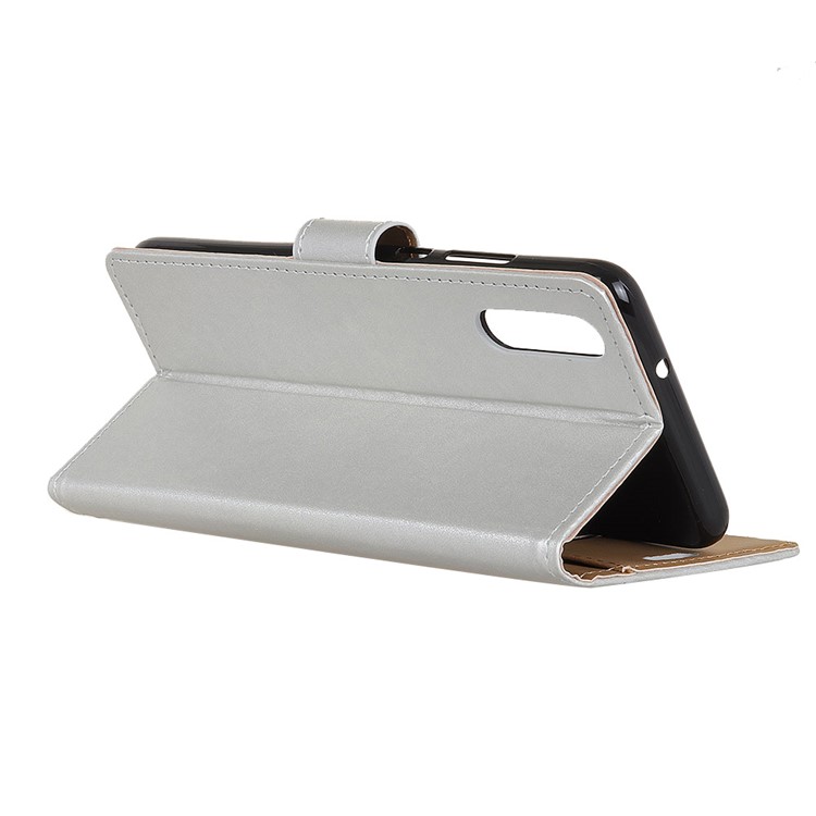 Wallet Leather Stand Case for Xiaomi Mi 9 Pro 5G / Mi 9 Pro - Silver-8
