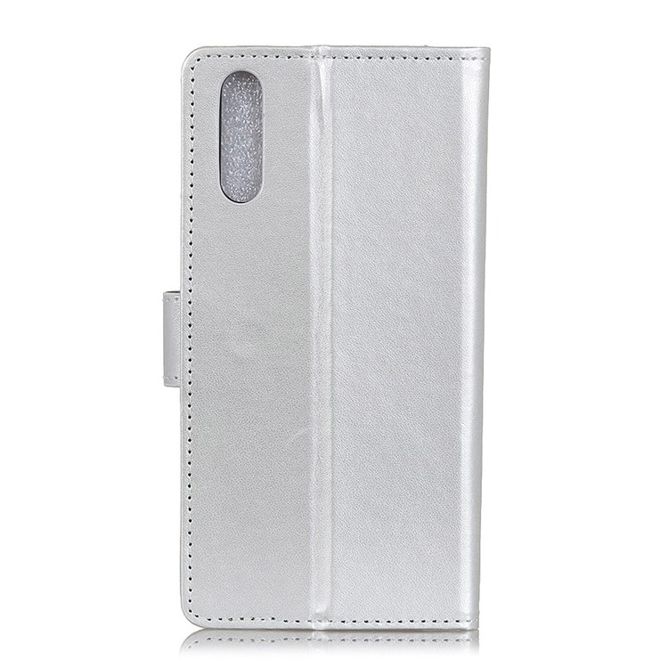 Wallet Leather Stand Case for Xiaomi Mi 9 Pro 5G / Mi 9 Pro - Silver-9