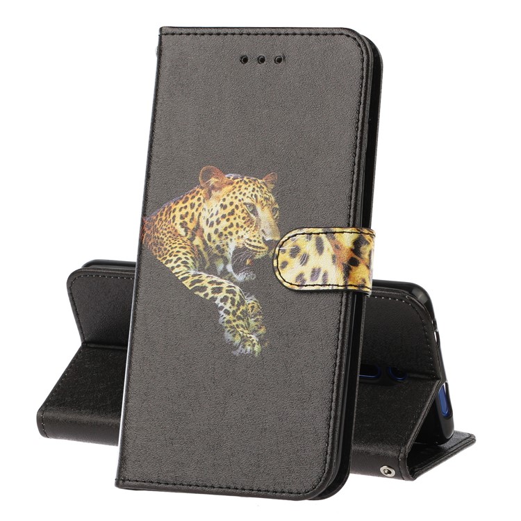 Silk Texture Pattern Wallet Leather Phone Cover for Xiaomi Redmi K20/K20 Pro/Mi 9T Pro/Mi 9T - Black-1