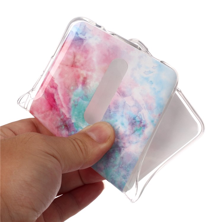 Marble Pattern IMD TPU + Finger Ring Kickstand Phone Covering for Xiaomi Redmi K20 / Mi 9T/ K20 Pro / Mi 9T Pro - Style A-3