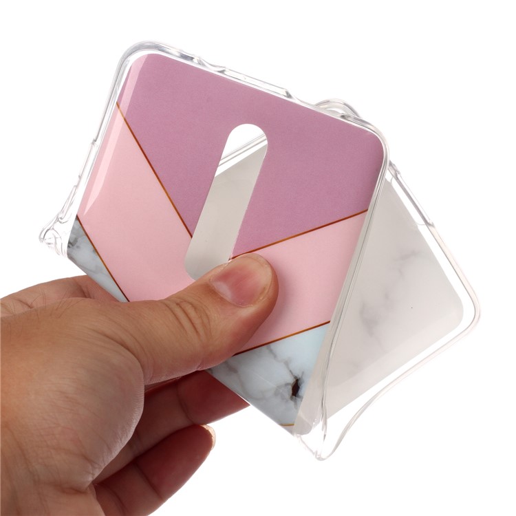 Marble Pattern IMD TPU + Finger Ring Kickstand Phone Covering for Xiaomi Redmi K20 / Mi 9T/ K20 Pro / Mi 9T Pro - Style D-3
