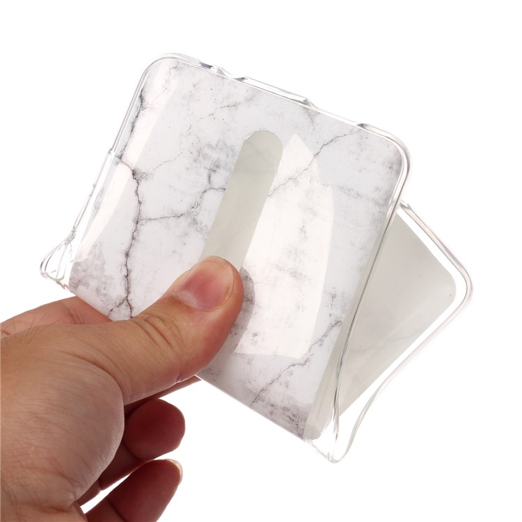 Marble Pattern IMD TPU + Finger Ring Kickstand Phone Covering for Xiaomi Redmi K20 / Mi 9T/ K20 Pro / Mi 9T Pro - Style J-3