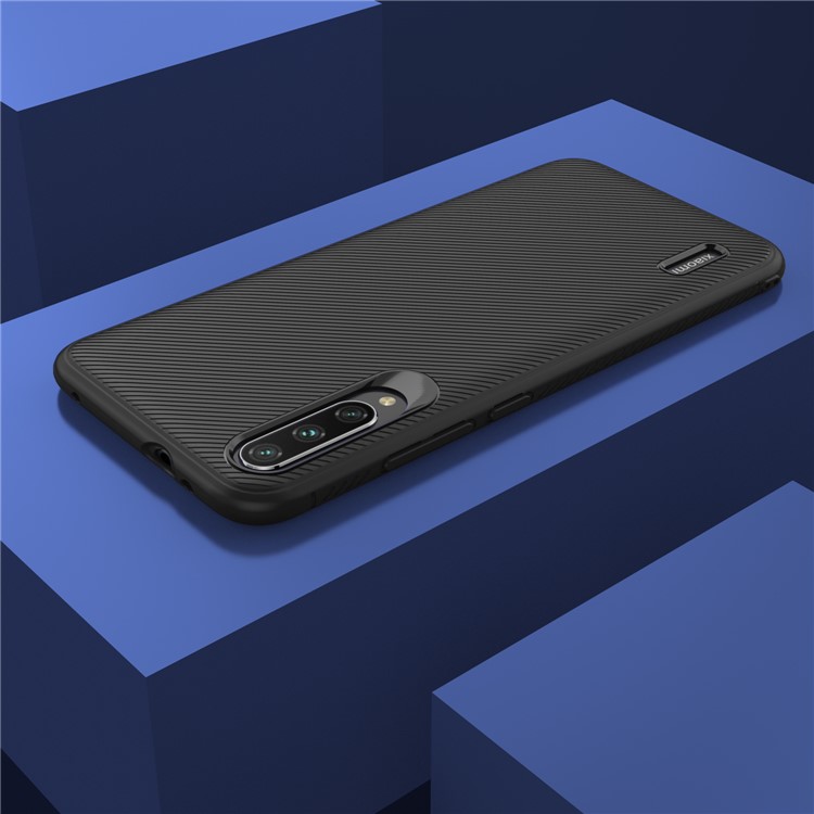 LENUO Twill Texture TPU Case for Xiaomi Mi CC9e / Mi A3 - Black-7