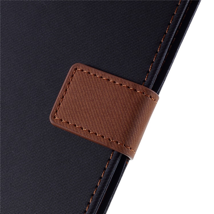 ROAR Twill Skin Wallet Leather Case for Xiaomi Redmi Note 8 Pro - Black-6