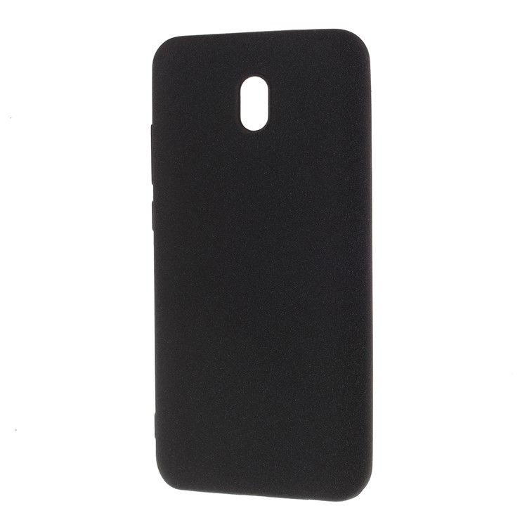 Double-sided Frosted Cool Matte Cool Stylish Unique Phone Cover for Xiaomi Redmi 8A - Black-2