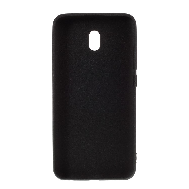 Double-sided Frosted Cool Matte Cool Stylish Unique Phone Cover for Xiaomi Redmi 8A - Black-3