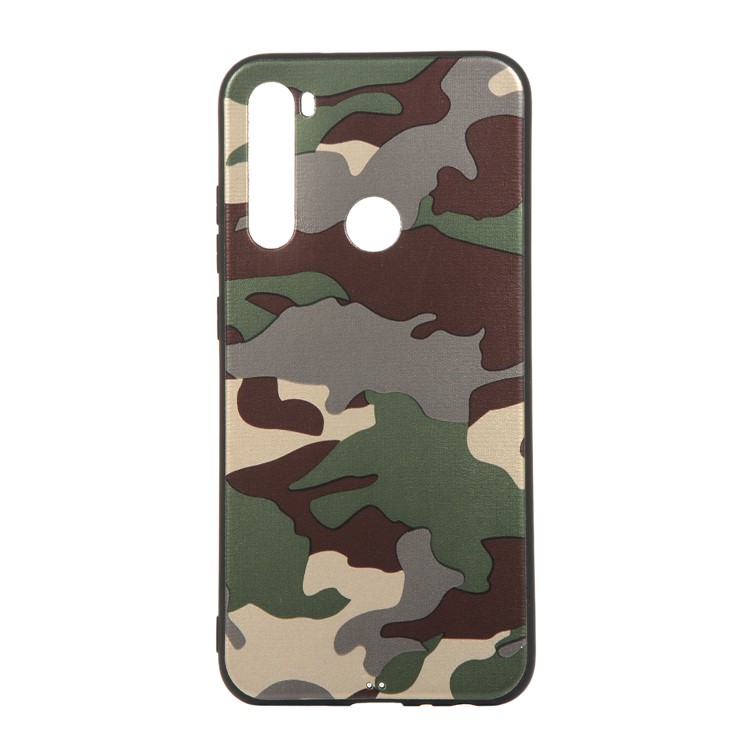 Camouflage Pattern TPU Soft Phone Shell Cover for Xiaomi Redmi Note 8 - Green-2