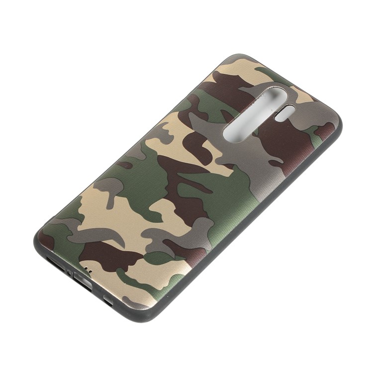 Per Xiaomi Redmi Nota 8 Pro Superficie Camuffamento Coperture Rivestimento In TPU - Verde-3