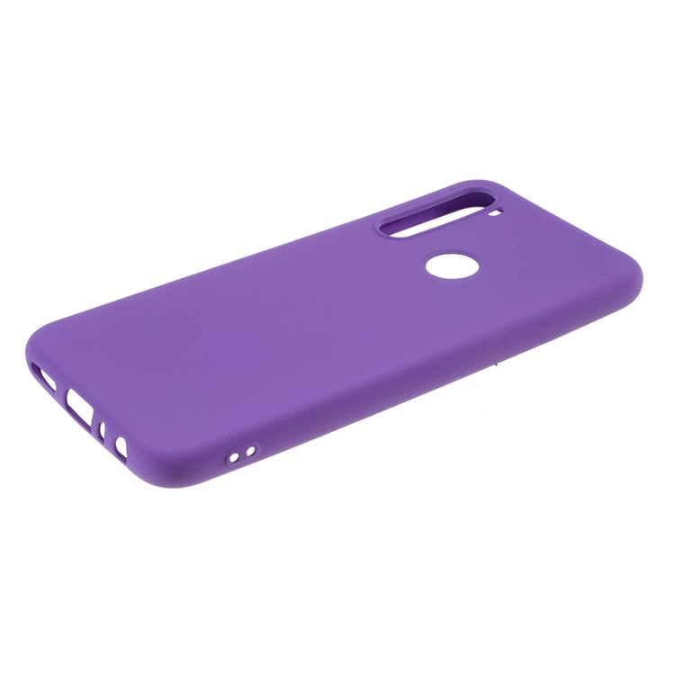 Stylish Simple Double-sided Matte Phone Cover for Xiaomi Redmi Note 8 - Purple-4