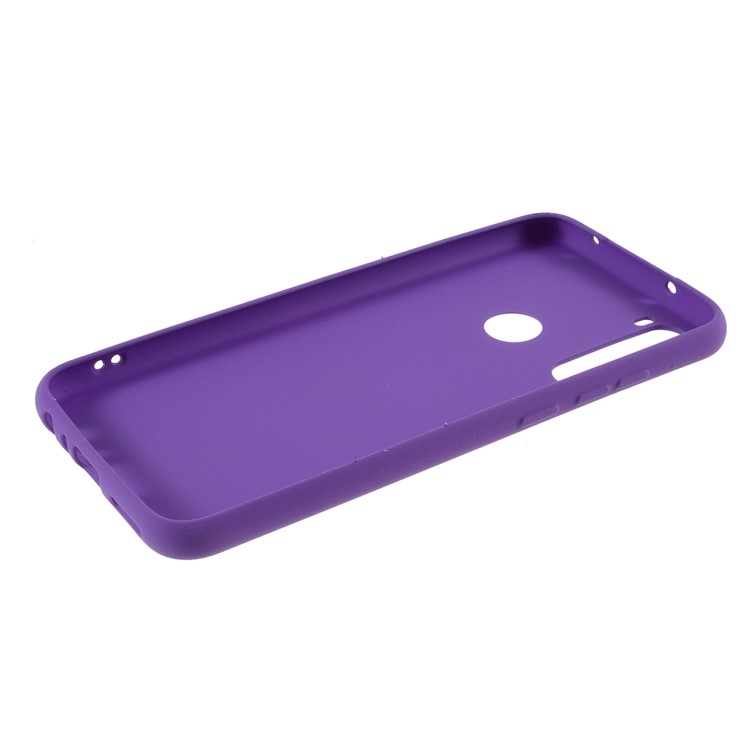 Stylish Simple Double-sided Matte Phone Cover for Xiaomi Redmi Note 8 - Purple-5