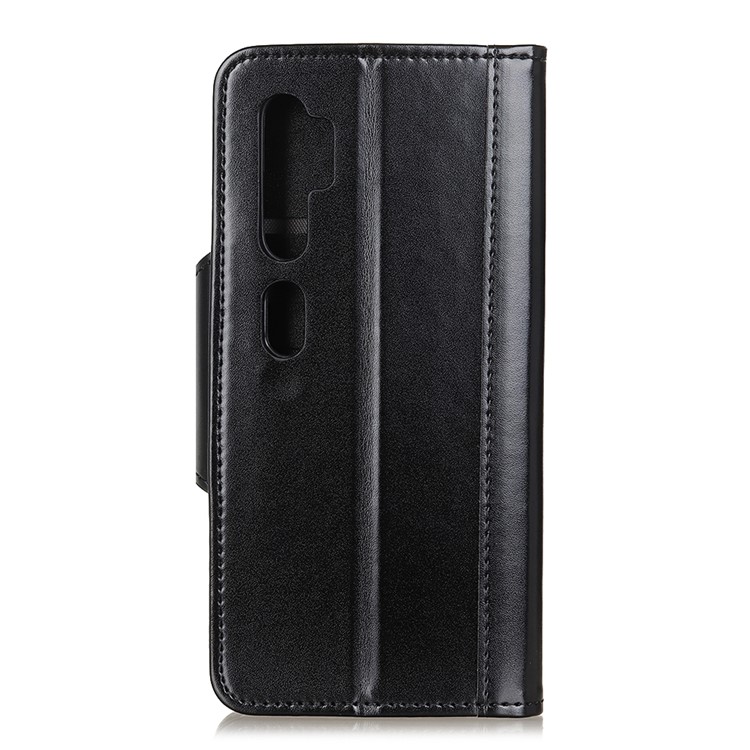 Wallet Stand PU Leather Case for Xiaomi Mi Note 10/Mi CC9 Pro - Black-3