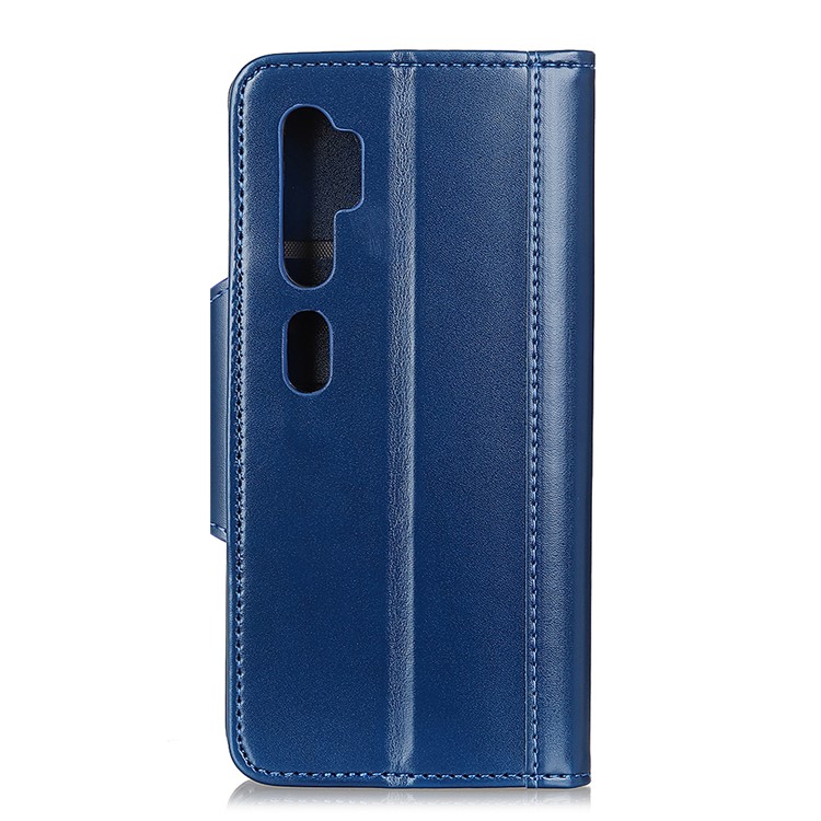 Wallet Stand PU Leather Case for Xiaomi Mi Note 10/Mi CC9 Pro - Blue-3
