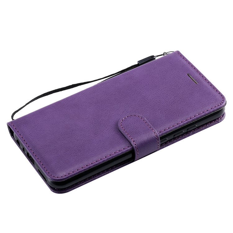 Wallet Leather Stand Case for Xiaomi Redmi Note 8 - Purple-7