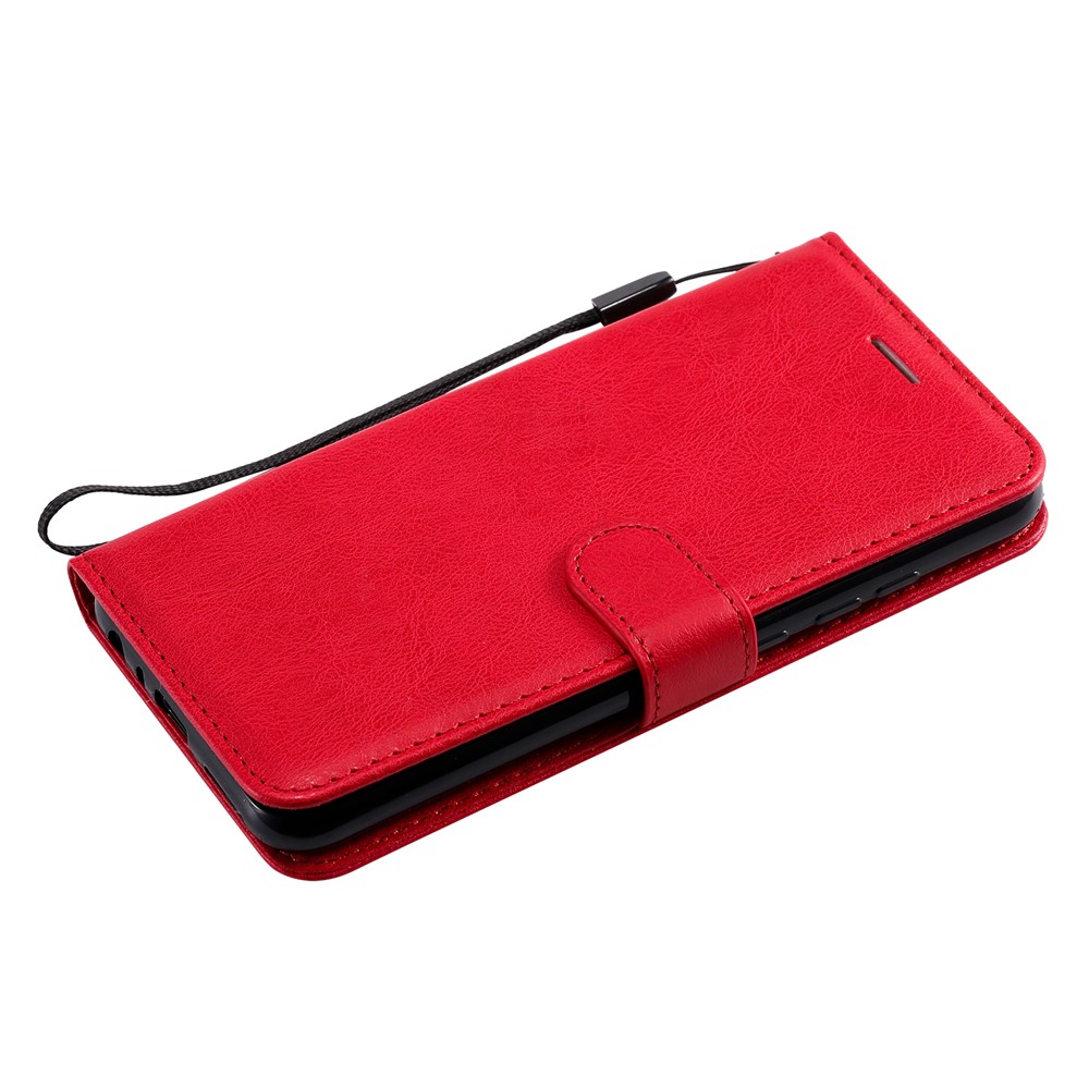 Wallet Leather Stand Case for Xiaomi Redmi Note 8 - Red-7