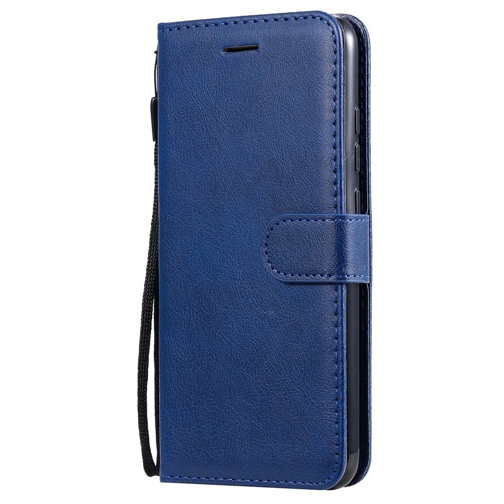 Wallet Leather Stand Case for Xiaomi Redmi Note 8 - Blue-2