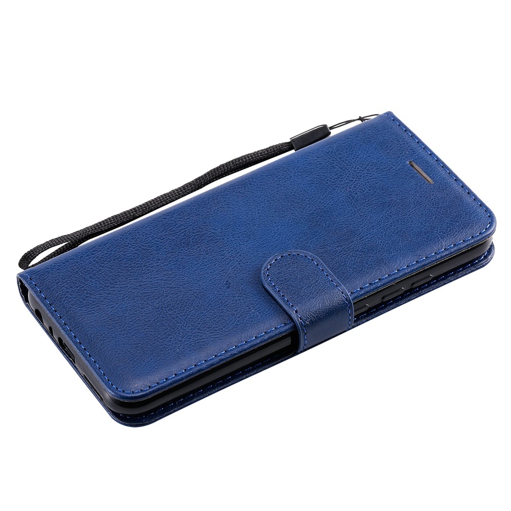 Wallet Leather Stand Case for Xiaomi Redmi Note 8 - Blue-7