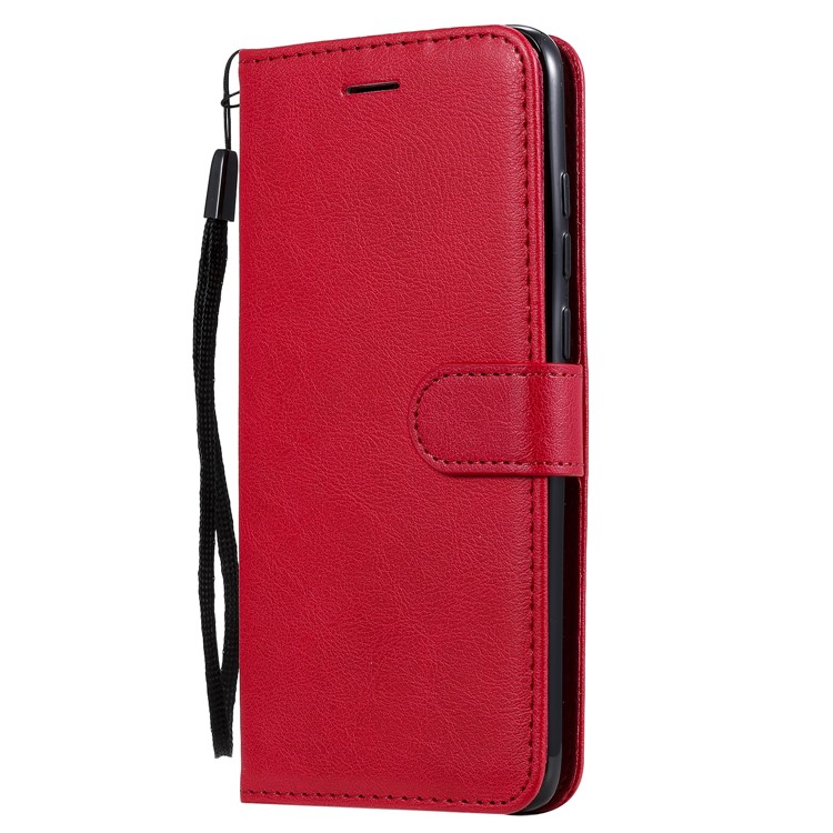 Wallet Leather Stand Case for Xiaomi Redmi Note 8 Pro - Red-2
