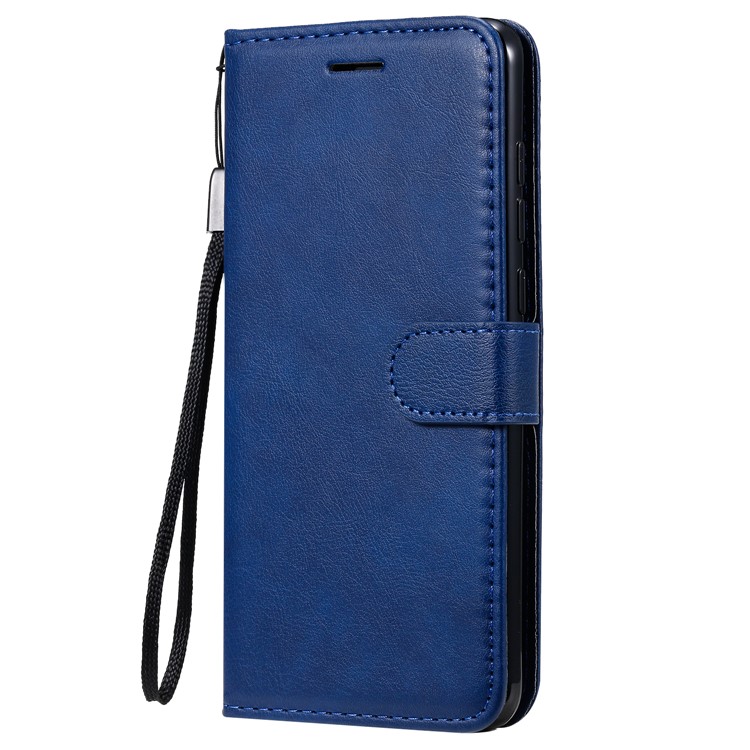 Pure Color Wallet Leather Stand Cell Case Covering for Xiaomi Mi 9 Pro - Blue-2