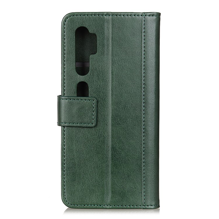 Wallet Leather Stand Cool Case for Xiaomi Mi Note 10/Mi CC9 Pro - Green-10