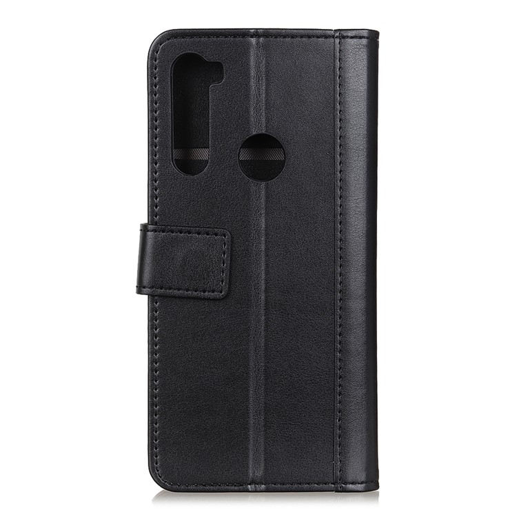 Wallet Leather Shell Stylish Case for Xiaomi Redmi Note 8T - Black-10