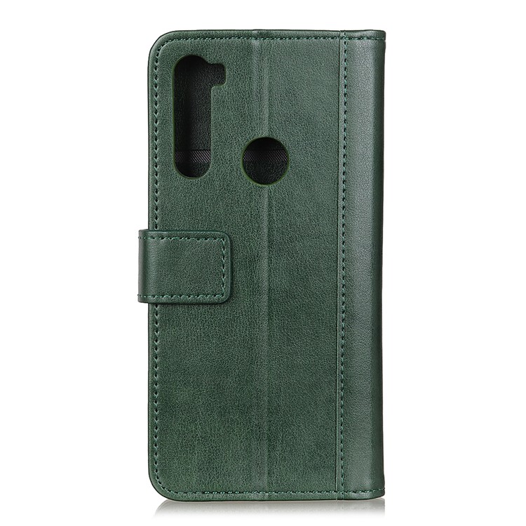 Wallet Leather Shell Stylish Case for Xiaomi Redmi Note 8T - Green-9