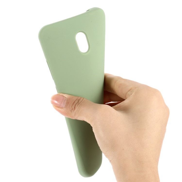 Weiches Flüssigsilikon Für Mobilen Fall Xiaomi Redmi 8A - Grün-4