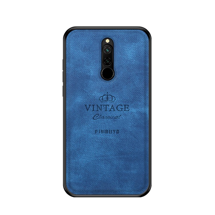 PINWUYO Honorable Series Anti-drop Protective Mobile Phone Case for Xiaomi Redmi 8 - Blue