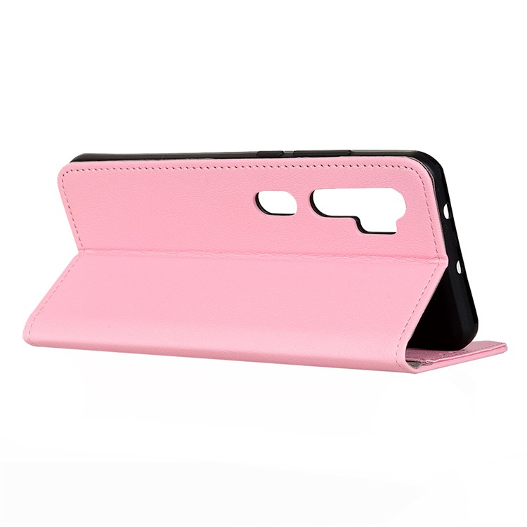 Wallet Leather Stand Phone Case for Xiaomi Mi Note 10 - Pink-4