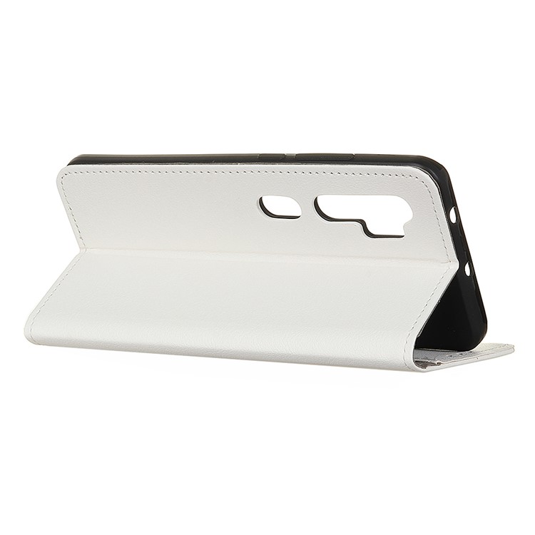 Wallet Leather Stand Phone Case for Xiaomi Mi Note 10 - White-4