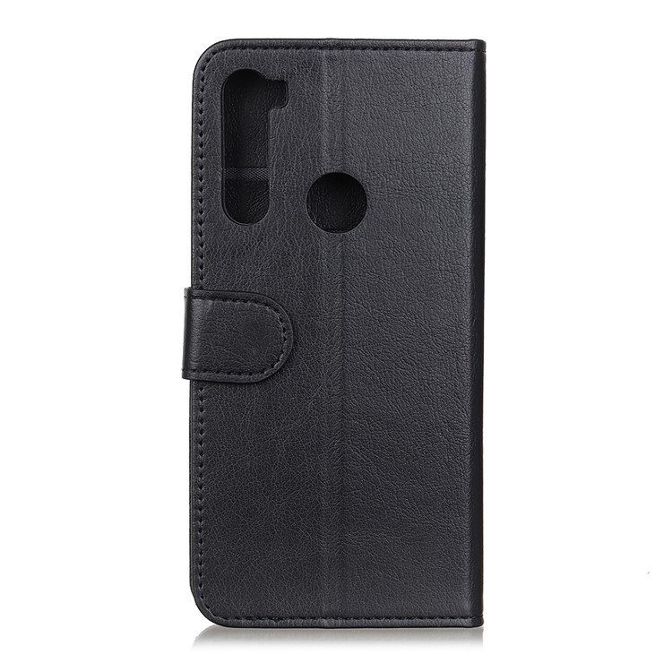 Wallet Stand Leather Phone Cover for Xiaomi Redmi Note 8T - Black-3