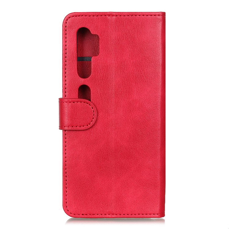 Wallet Leather Stand Case for Xiaomi Mi Note 10 / Mi CC9 Pro - Red-3