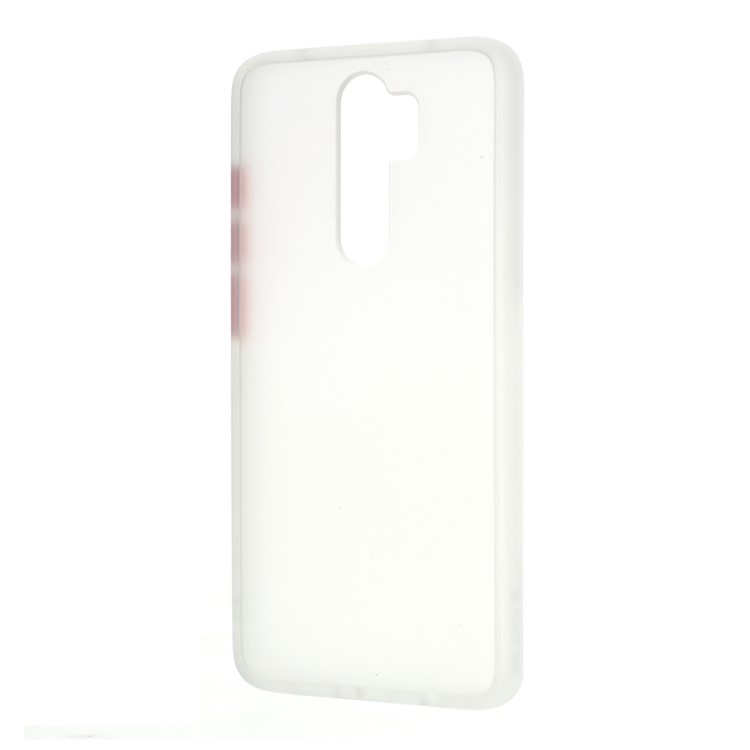 Matte Skin Drop-resistant PC + TPU Hybrid Phone Protective Case for Xiaomi Redmi Note 8 Pro - White-2