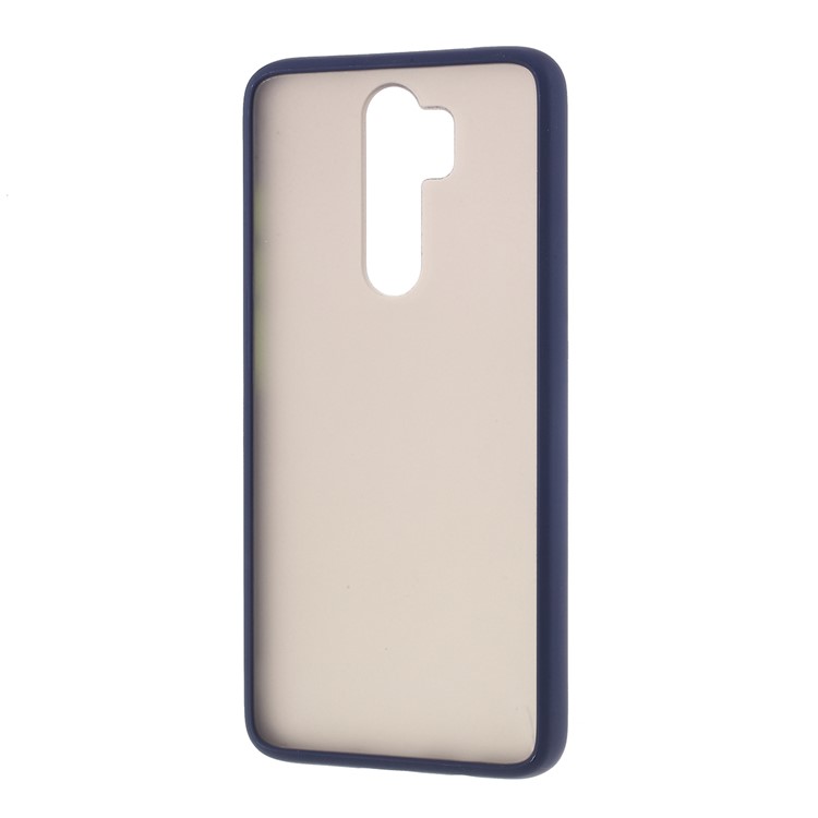 Matte Skin Drop-resistant PC + TPU Hybrid Phone Protective Case for Xiaomi Redmi Note 8 Pro - Blue-2
