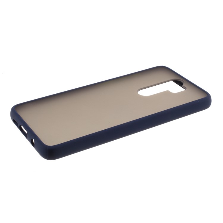 Matte Skin Drop-resistant PC + TPU Hybrid Phone Protective Case for Xiaomi Redmi Note 8 Pro - Blue-4