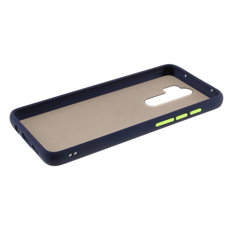 Matte Skin Drop-resistant PC + TPU Hybrid Phone Protective Case for Xiaomi Redmi Note 8 Pro - Blue-5