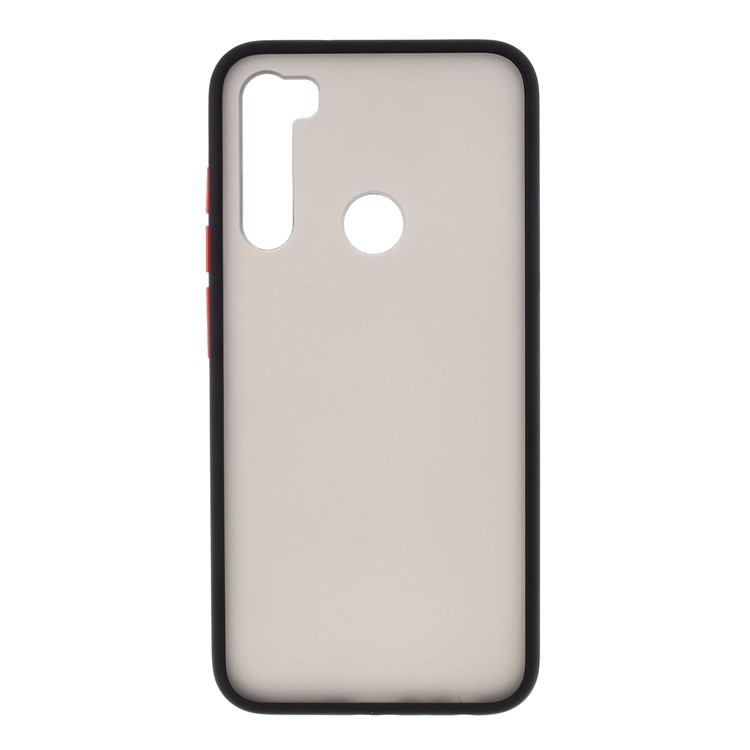 Matte Style Drop-resistant PC + TPU Case Shell for Xiaomi Redmi Note 8 - Black-1