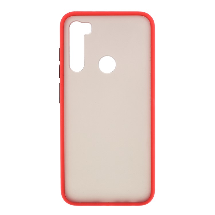Матовый Стиль Падение Устойчивости PC + TPU Чехол Для Xiaomi Реого Примечания- - Красный-1