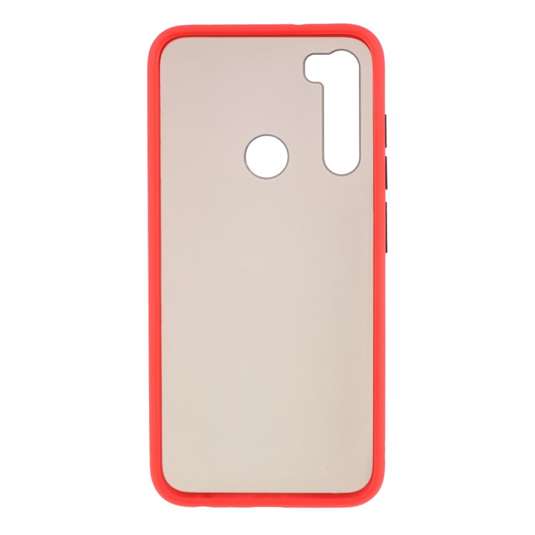 Матовый Стиль Падение Устойчивости PC + TPU Чехол Для Xiaomi Реого Примечания- - Красный-3