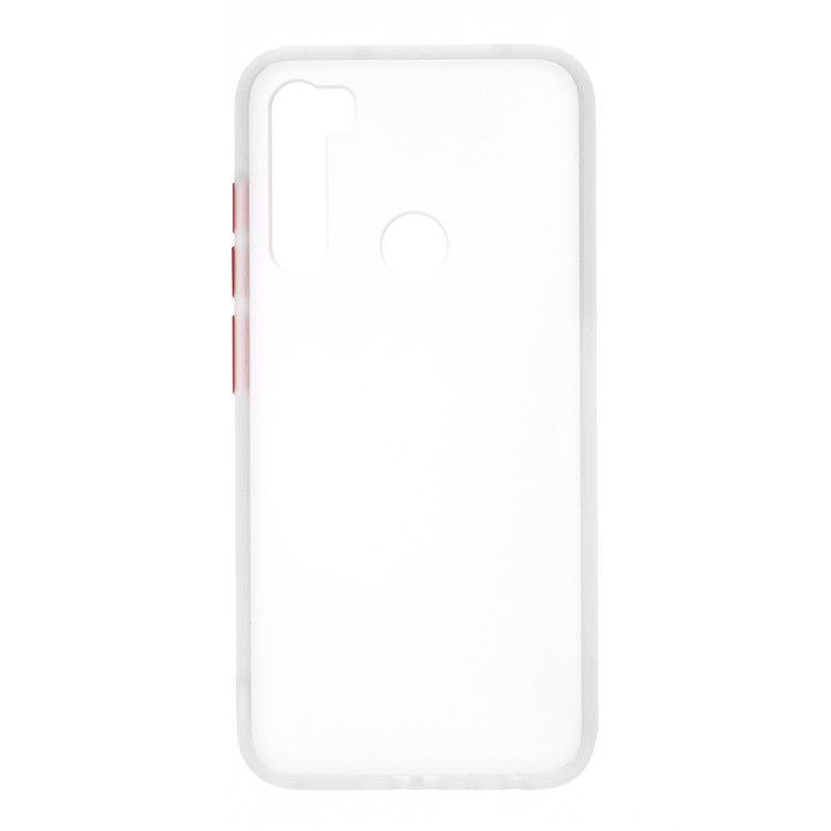 Matte Style Drop-resistant PC + TPU Case Shell for Xiaomi Redmi Note 8 - White-1