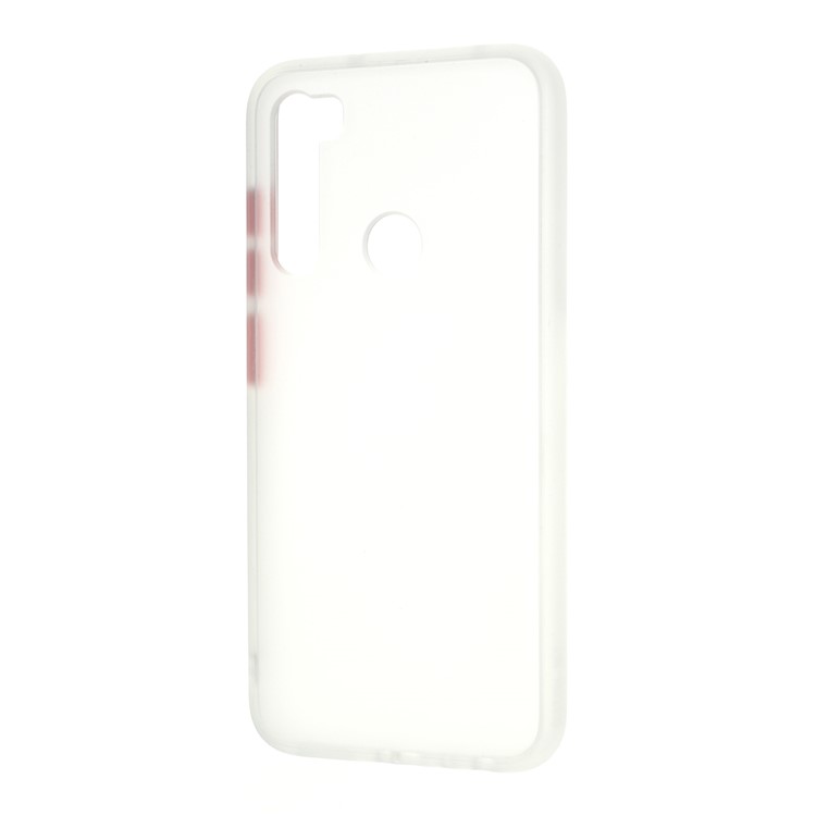 Matte Style Drop-resistant PC + TPU Case Shell for Xiaomi Redmi Note 8 - White-2